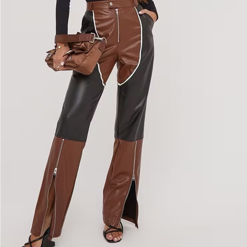 EGO Black and Brown Leather Design
